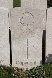 Bethune Town Cemetery - Cook, Ernest Victor